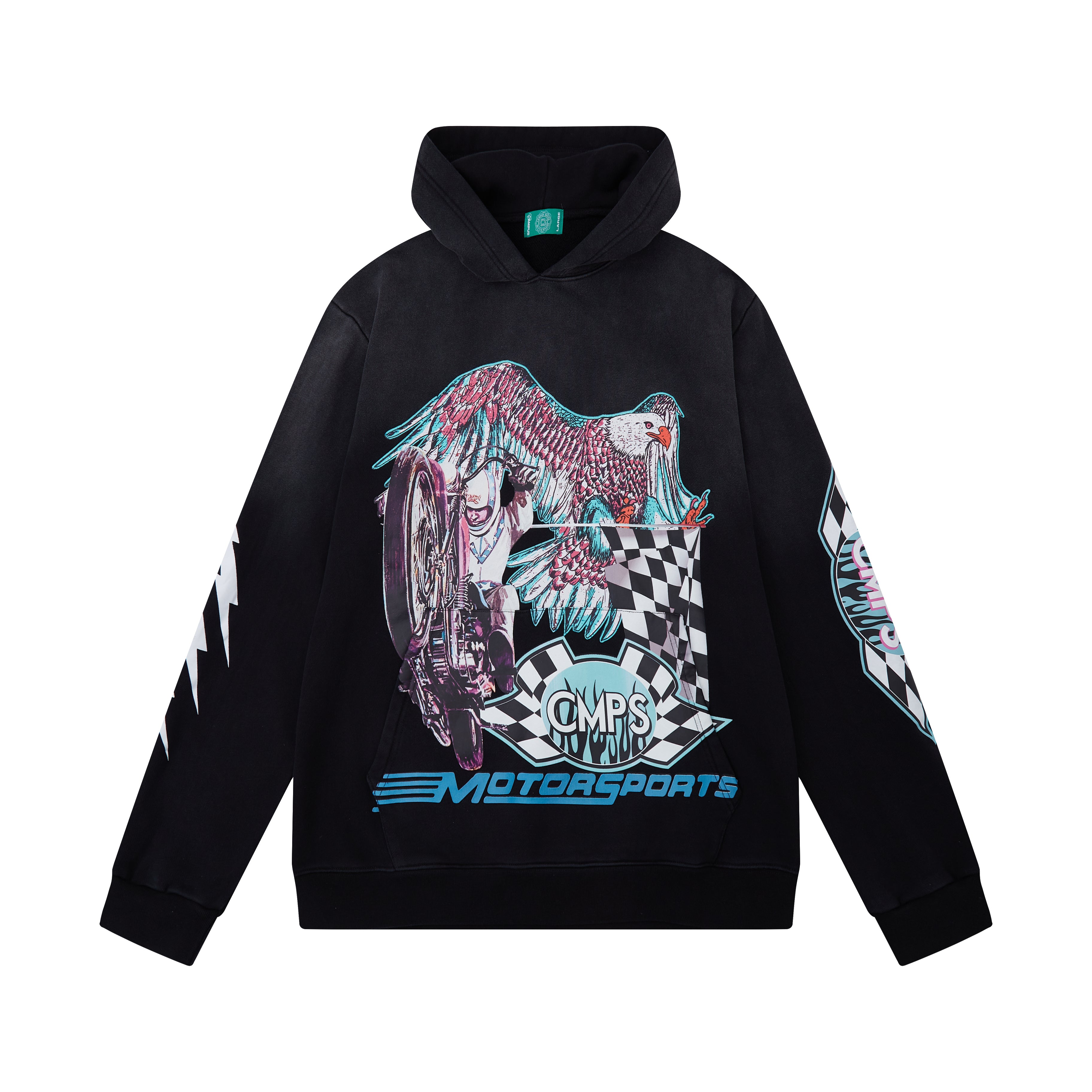 Motor Sports Hoodie (Vintage Black)